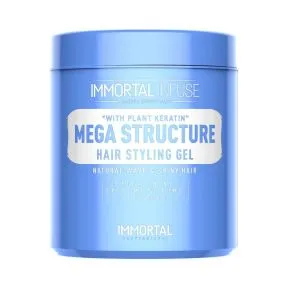 Immortal Infuse Mega Structure Hair Styling Gel With Plant Keratin 500ml
