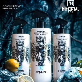 Immortal Original Aventura Reserve Eau de Cologne 500ml