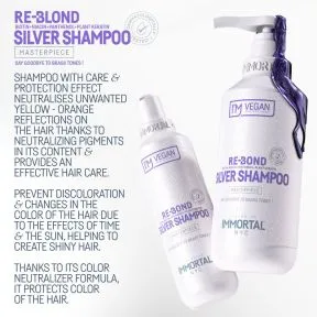 Immortal NYC Re-Bond Silver Shampoo 500ml