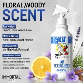Immortal NYC Stay Blessed 05 Barber Aftershave Cologne 500ml