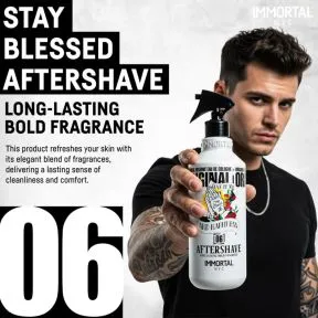 Immortal NYC Stay Blessed 06 Barber Aftershave Cologne 500ml