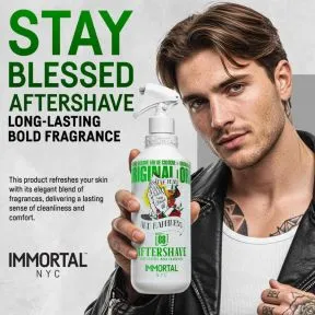 Immortal NYC Stay Blessed 08 Barber Aftershave Cologne 500ml