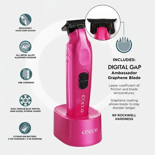 Cocco Hyper Veloce Pro Trimmer - Pink