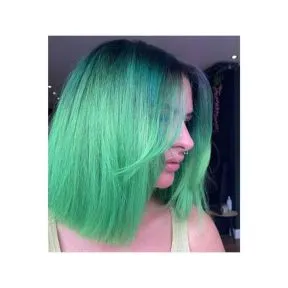 Crazy Color Semi Permanent Hair Colour Cream - Emerald 100ml